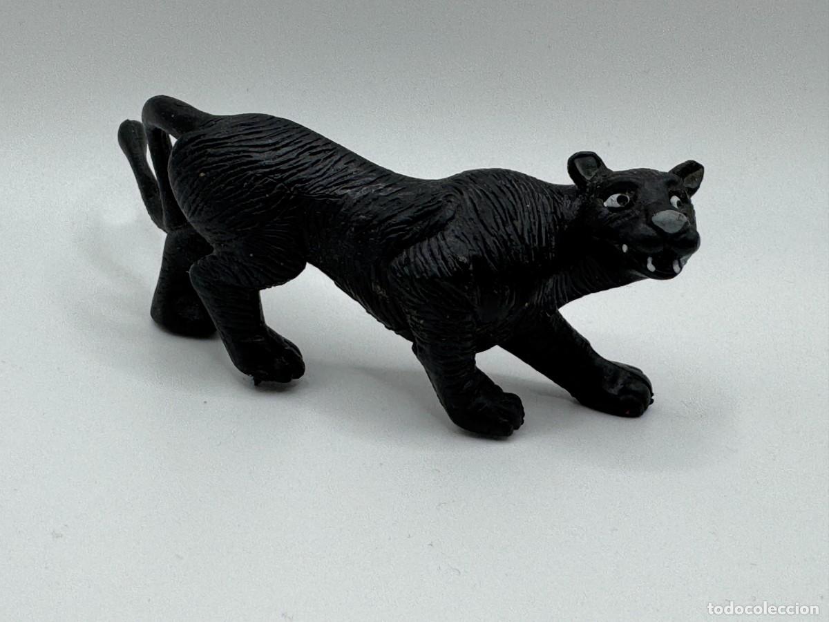 Figuras de goma y PVC: FIGURA DE PVC PANTERA A&Ntilde;OS 90 YOLANDA SERIE EL LIBRO DE LA SELVA