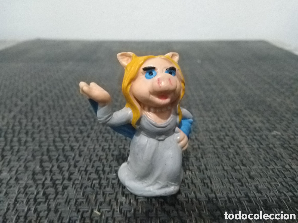 Figure di Gomma e PVC: FIGURA PVC PEGGY HA! 1976-77 BARRIO SESAMO LOS TELE&Ntilde;ECOS THE MUPPETS PEGGIE