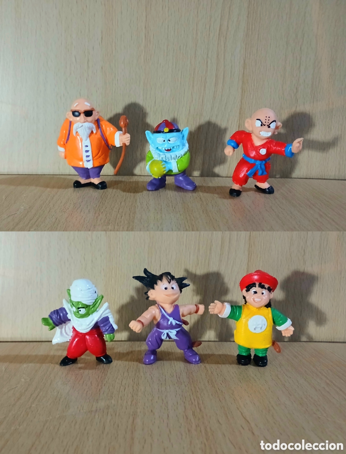 Figuras de goma y PVC: Lote Bola de Dragon figuras de Yolanda 1990
