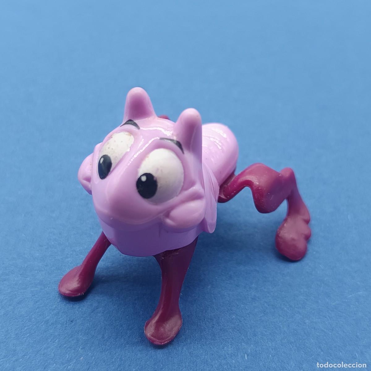 Figuras de goma y PVC: Figura Kinder Sorpresa K99-04 &ndash; Saltamontes saltar&iacute;n Jumping Grasshopper