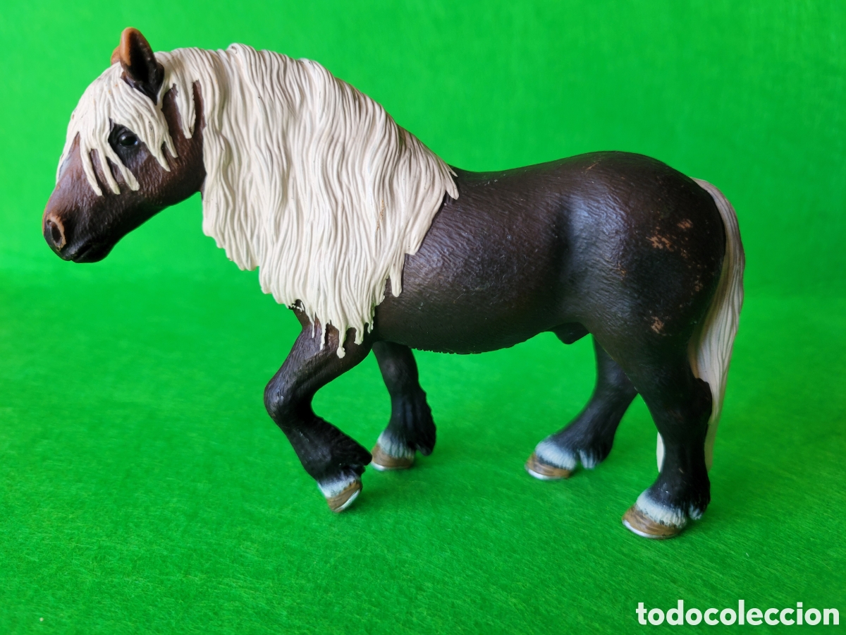 Figuras de goma y PVC: 12 CABALLOS DE COLECCION SCHLEICH - Foto 3