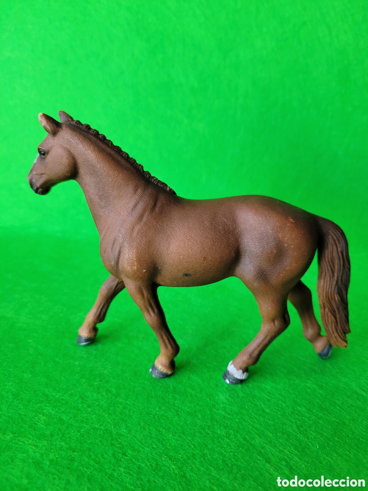 Figuras de goma y PVC: 12 CABALLOS DE COLECCION SCHLEICH - Foto 5
