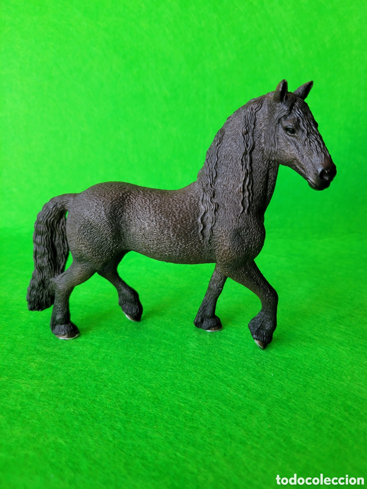 Figuras de goma y PVC: 12 CABALLOS DE COLECCION SCHLEICH - Foto 6
