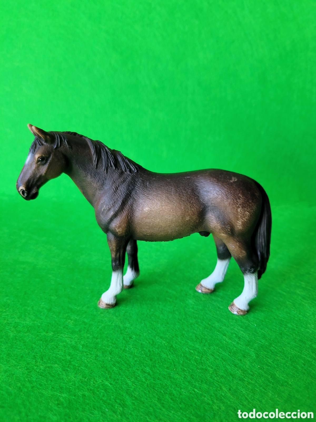 Figuras de goma y PVC: 12 CABALLOS DE COLECCION SCHLEICH - Foto 7