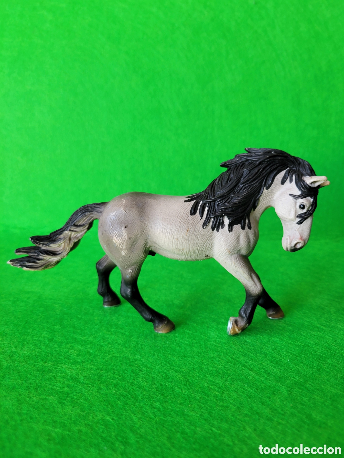 Figuras de goma y PVC: 12 CABALLOS DE COLECCION SCHLEICH - Foto 9