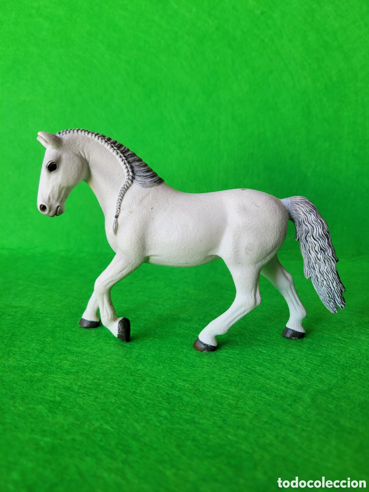 Figuras de goma y PVC: 12 CABALLOS DE COLECCION SCHLEICH - Foto 10