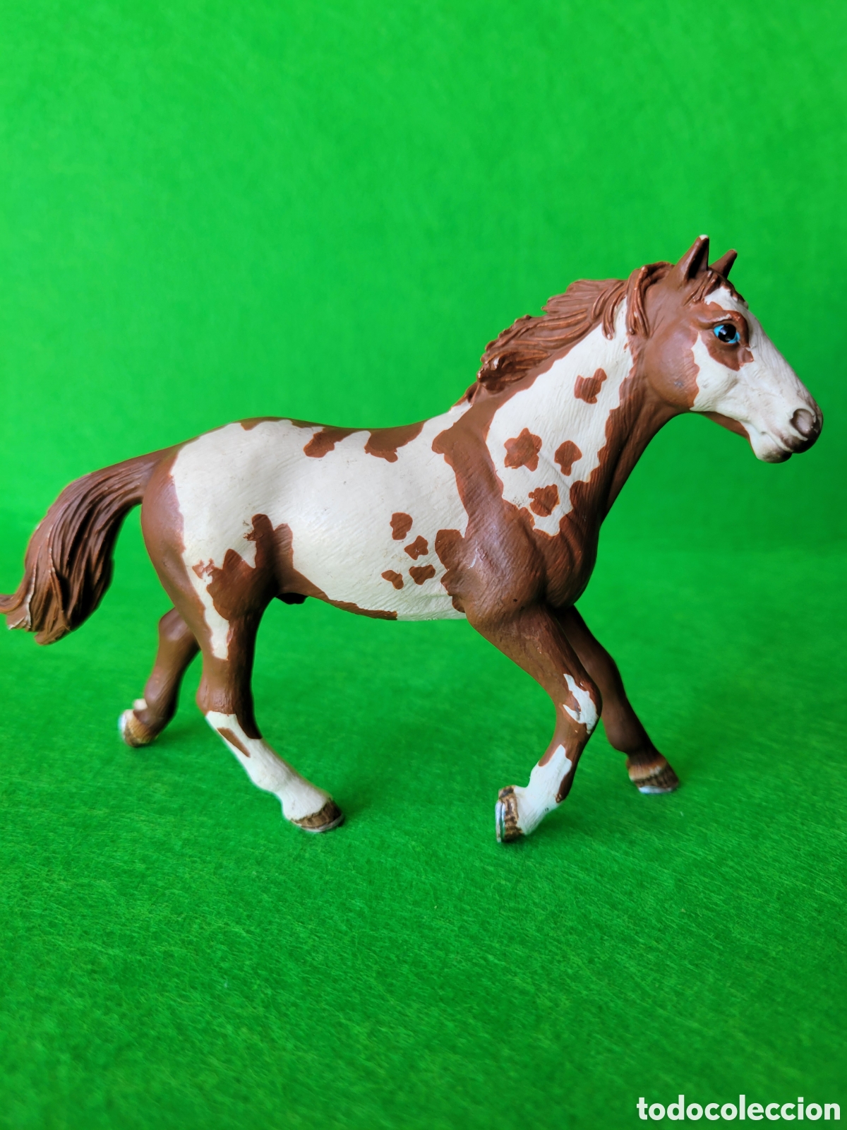 Figuras de goma y PVC: 12 CABALLOS DE COLECCION SCHLEICH - Foto 11