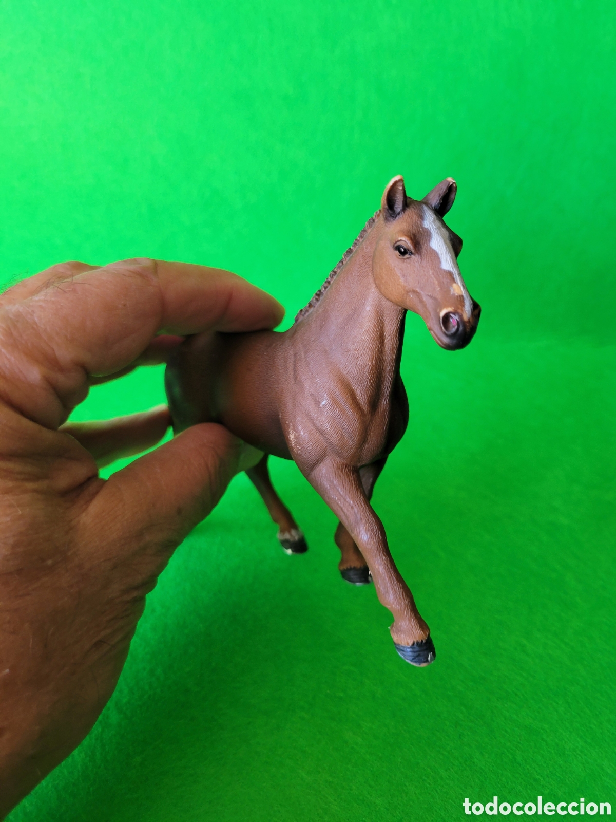 Figuras de goma y PVC: 12 CABALLOS DE COLECCION SCHLEICH - Foto 16