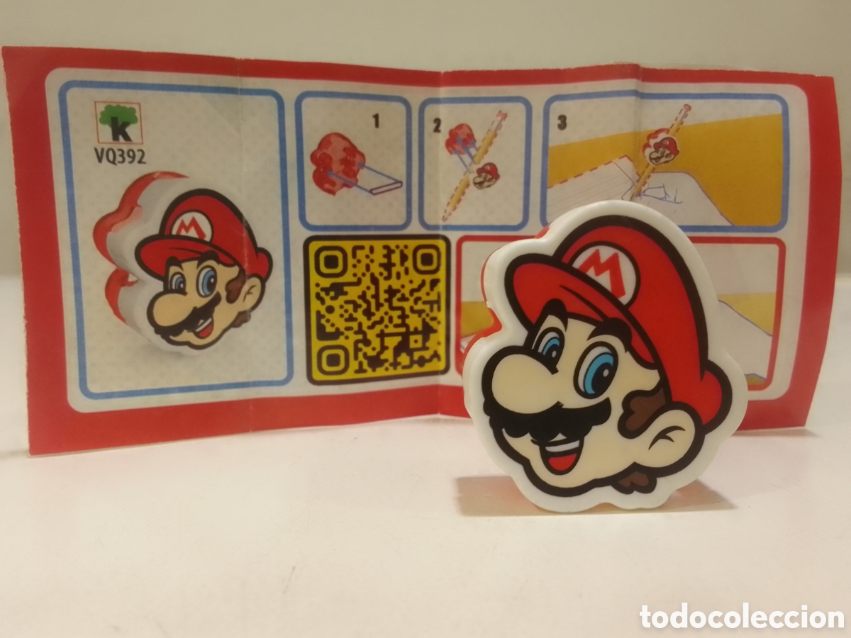 Figuras de goma Kinder: Figura Kinder SUPER MARIO VQ392.