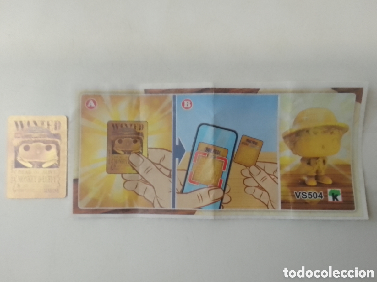Figuras de goma Kinder: BZP Kinder ONE PIECE VS504.