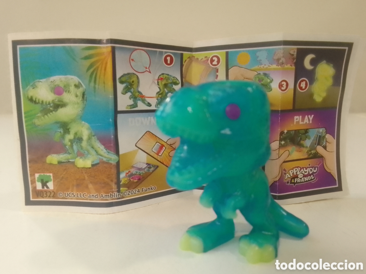 Figuras de goma Kinder: Figura Kinder JURASSIC WORLD VQ322.