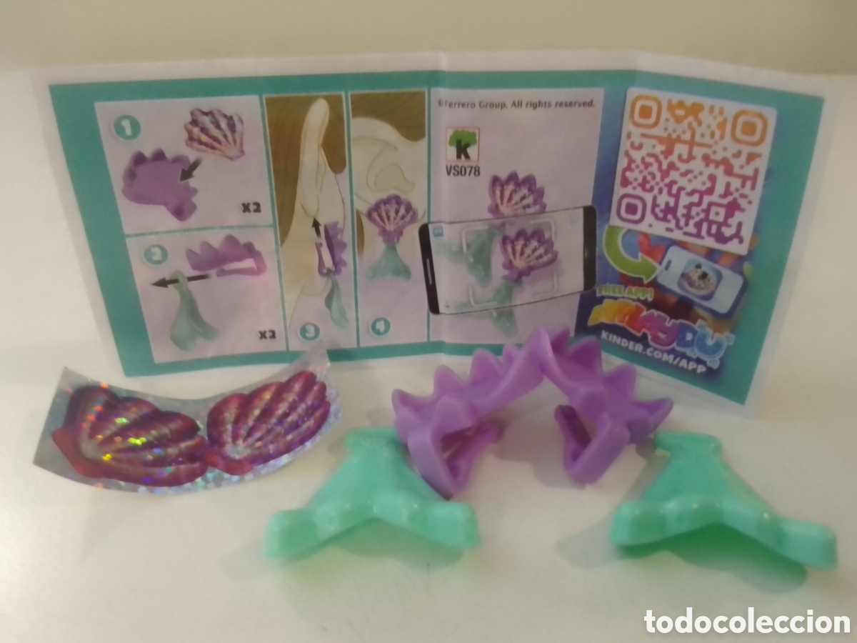 Figuras de goma Kinder: Figura Kinder APPLAYDU VS078. - Foto 1