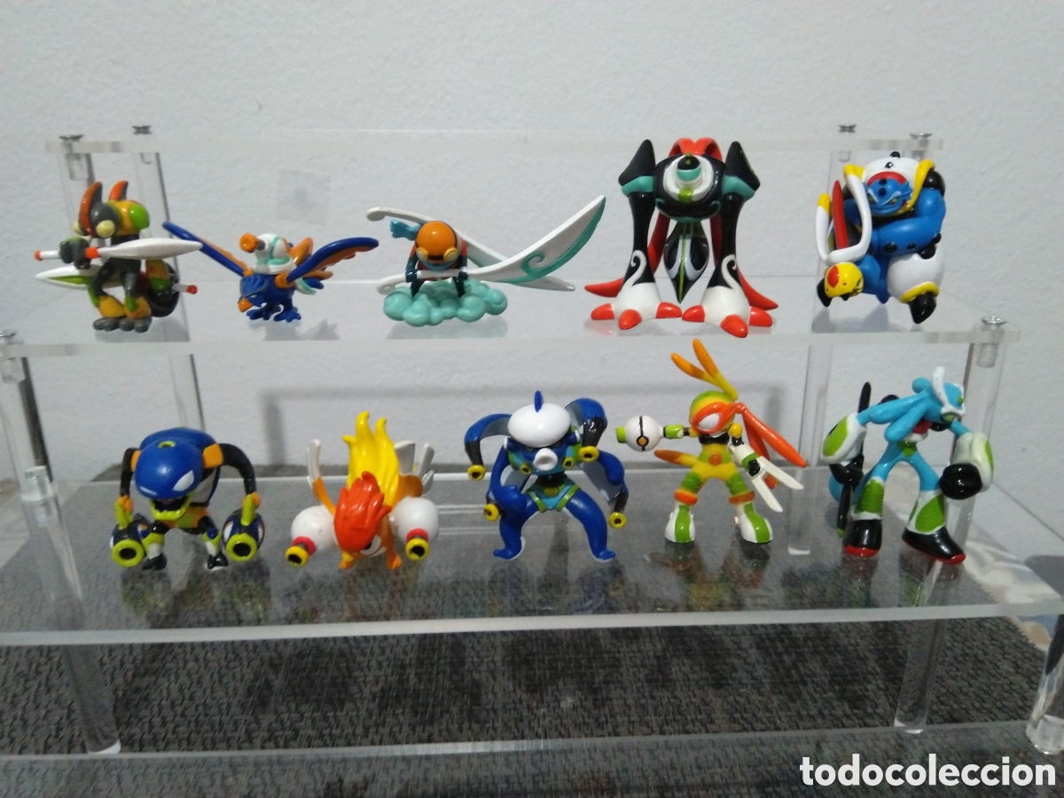 Figuras de goma y PVC: FIGURAS PVC LOTE MARTOMAGIC KRUSHAR HEROES LEGEND BATTLE DISK COLECCION