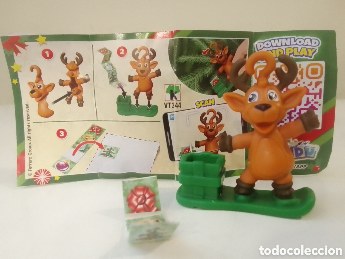 Figuras de goma Kinder: Figura Kinder APPLAYDU VT344.