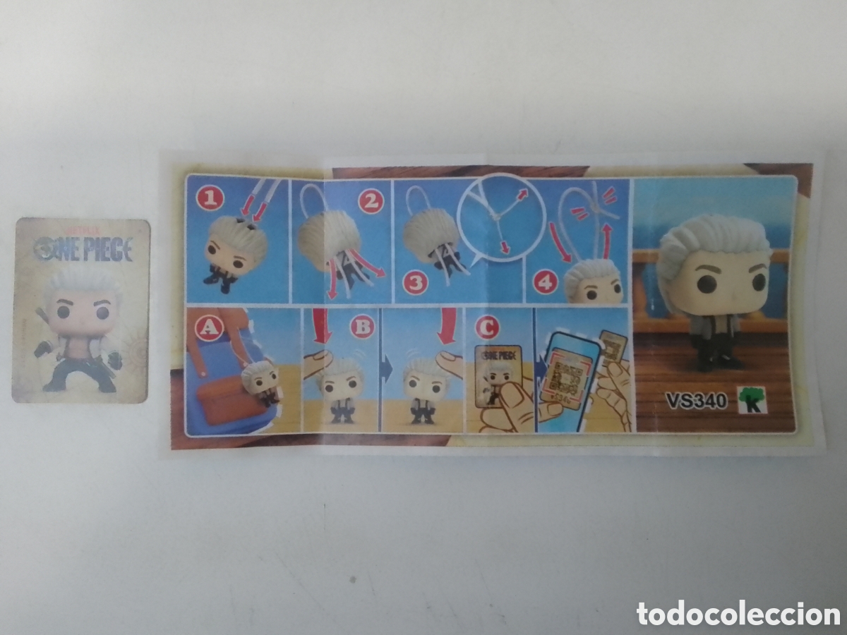 Figuras de goma Kinder: BZP Kinder ONE PIECE VS340.