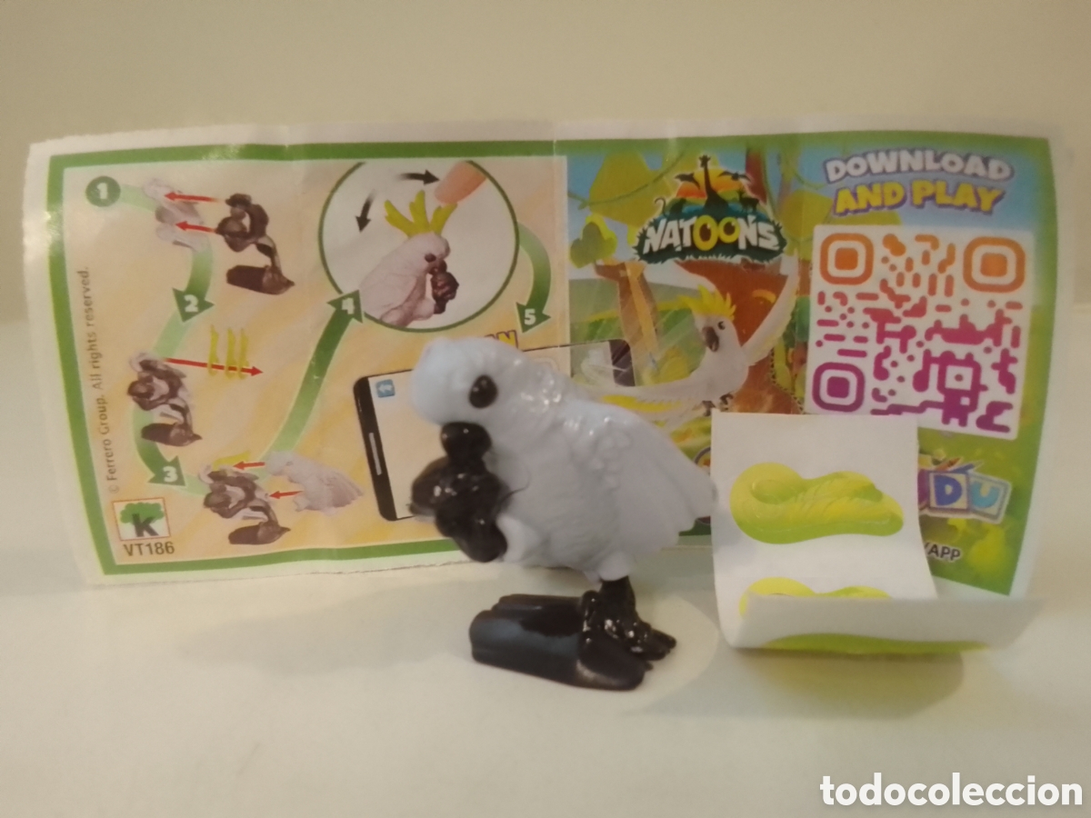 Figuras de goma Kinder: Figura Kinder NATOONS VT186.