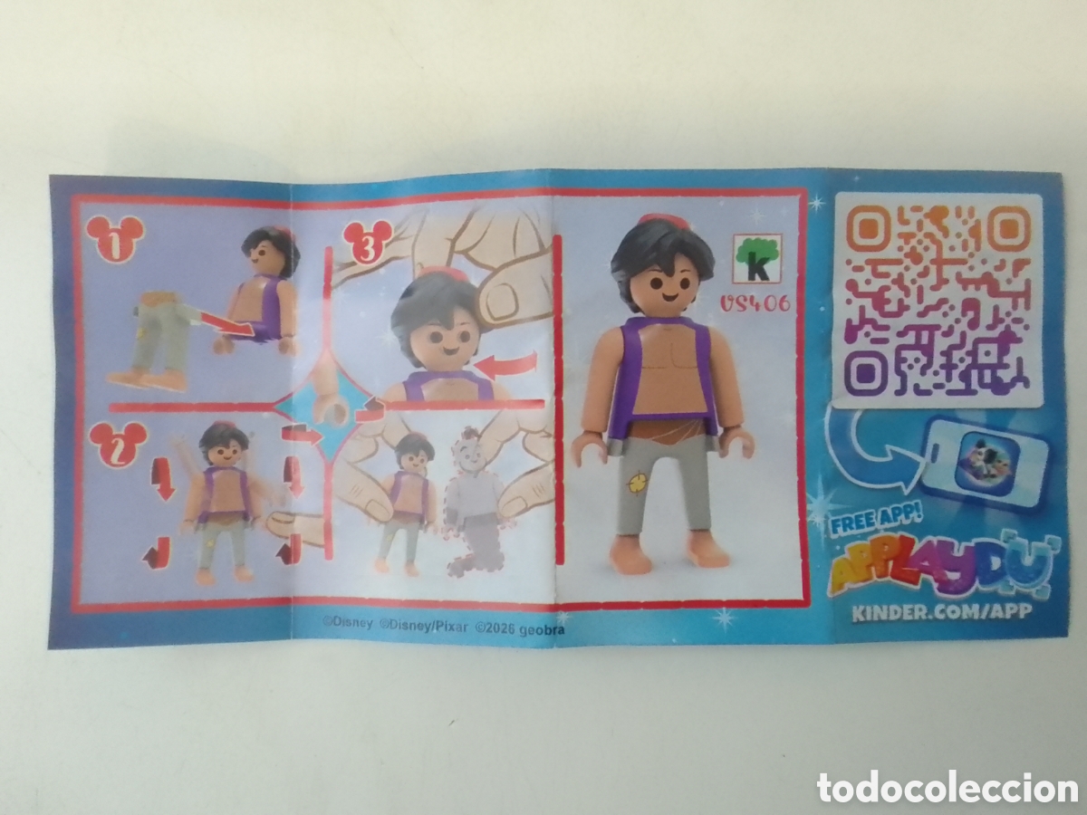 Figuras de goma Kinder: BZP Kinder Playmobil VS406. - Foto 1