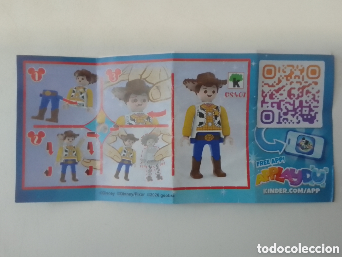 Figuras de goma Kinder: BZP Kinder Playmobil VS407.