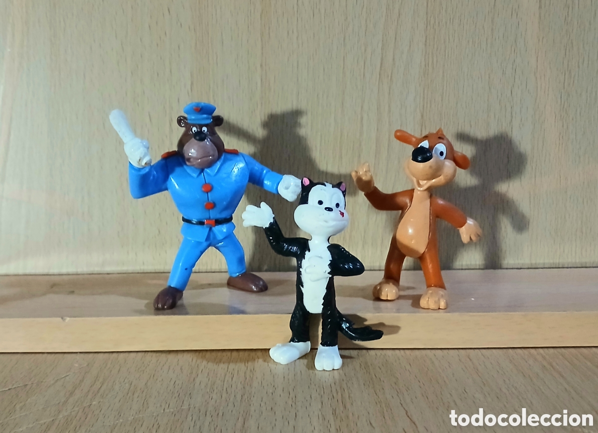 Figuras de goma y PVC: FIGURAS PIF Y HERCULES DE YOLANDA