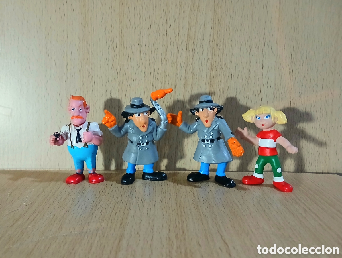 Figuras de goma y PVC: Figuras Inspector Gadget