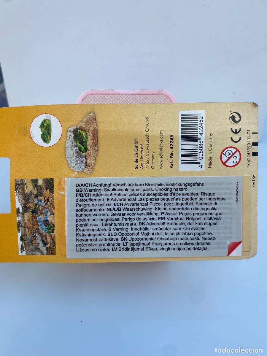 Figuras de goma y PVC: Schleich nido de serpiente nuevo - Foto 2