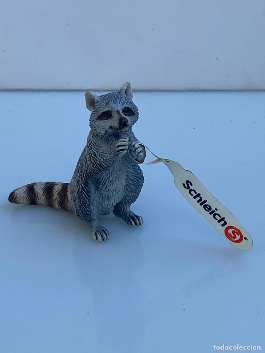 Figuras de goma y PVC: Schleich ref 14624 mapache