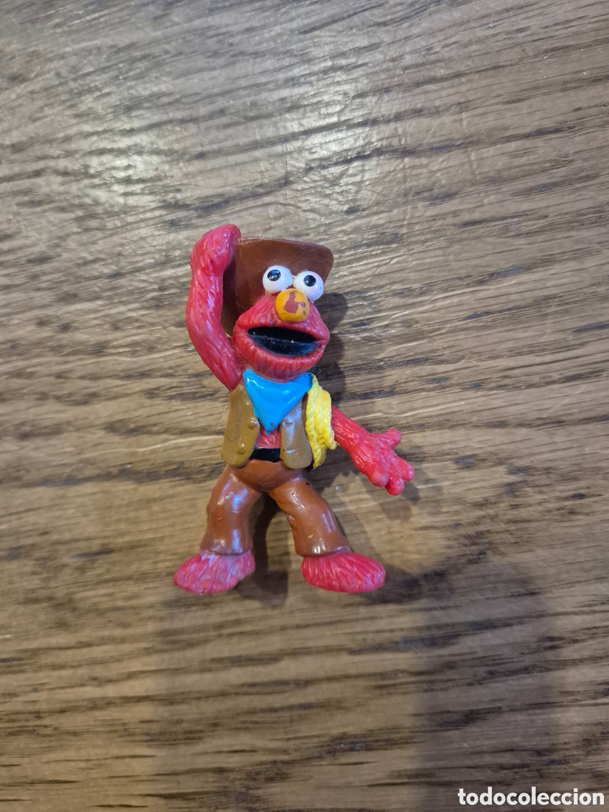 Figuras de goma y PVC: figura pvc applause elmo vaquero barrio sesamo