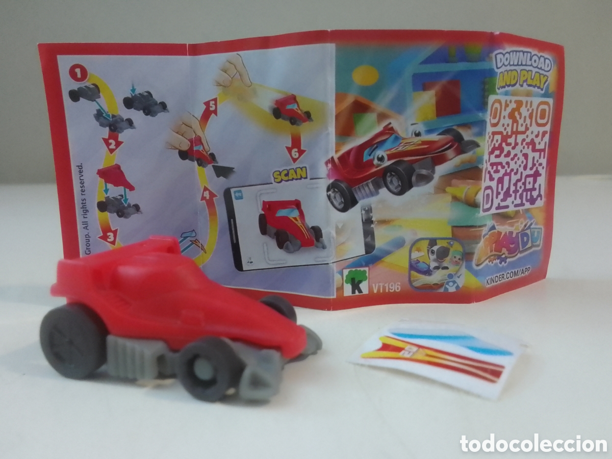 Figuras de goma Kinder: Figura Kinder APPLAYDU VT196.