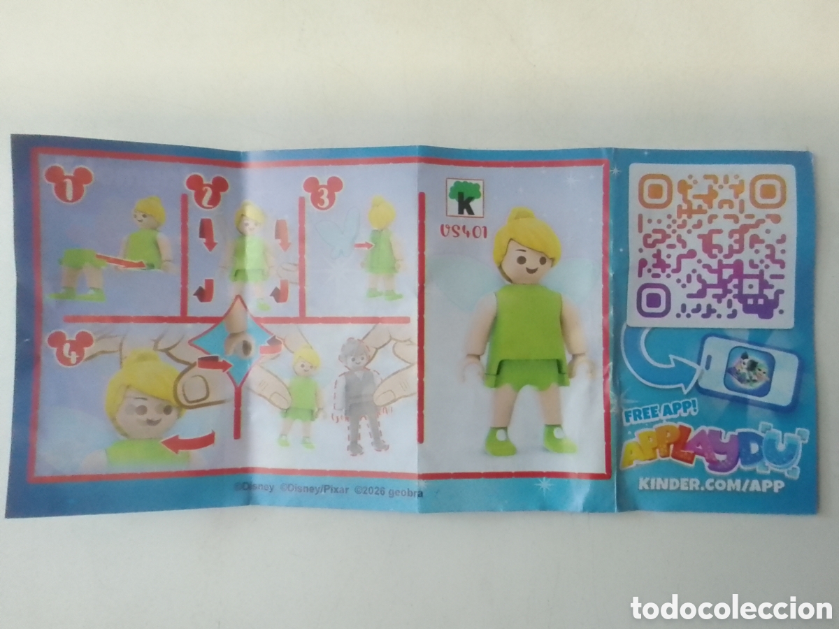 Figuras de goma Kinder: BZP Kinder Playmobil VS401.