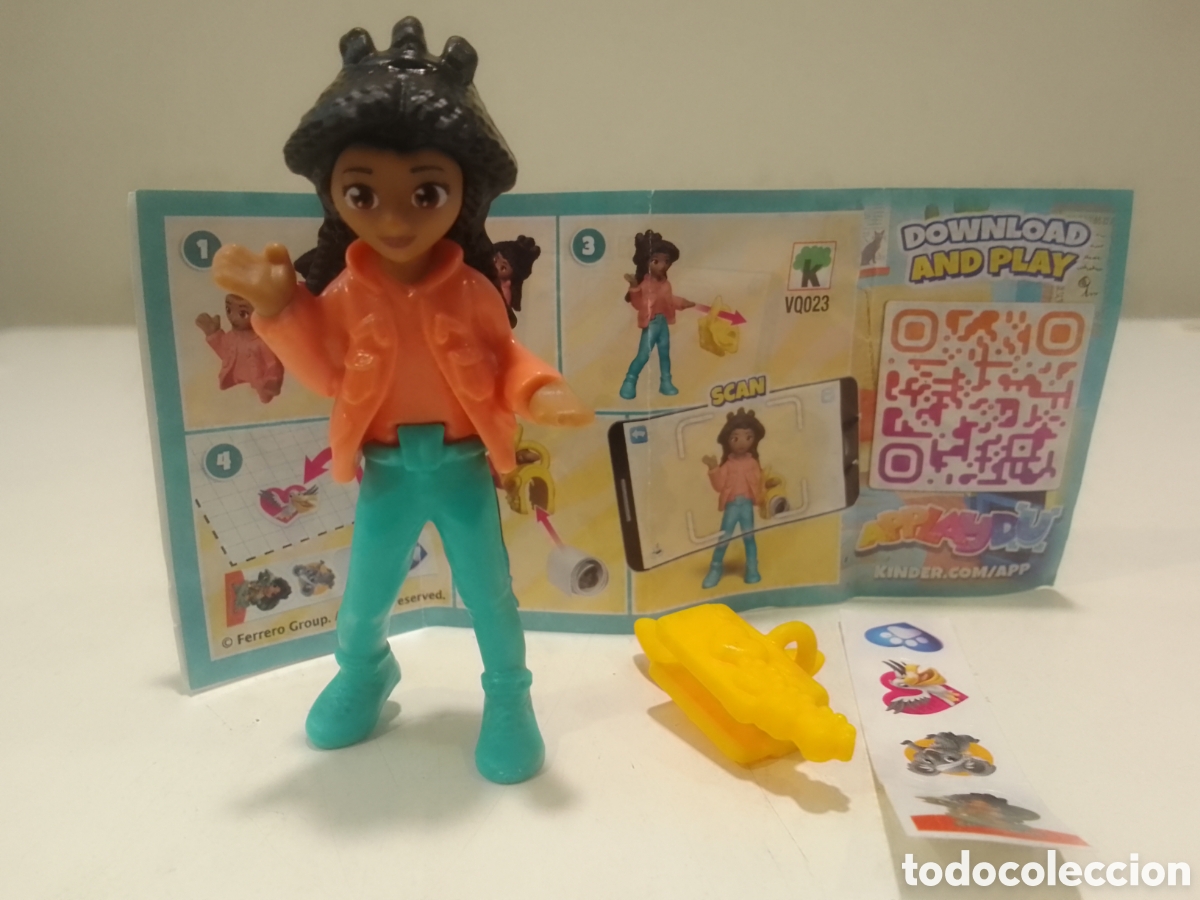 Figuras de goma Kinder: Figura Kinder APPLAYDU VQ023.