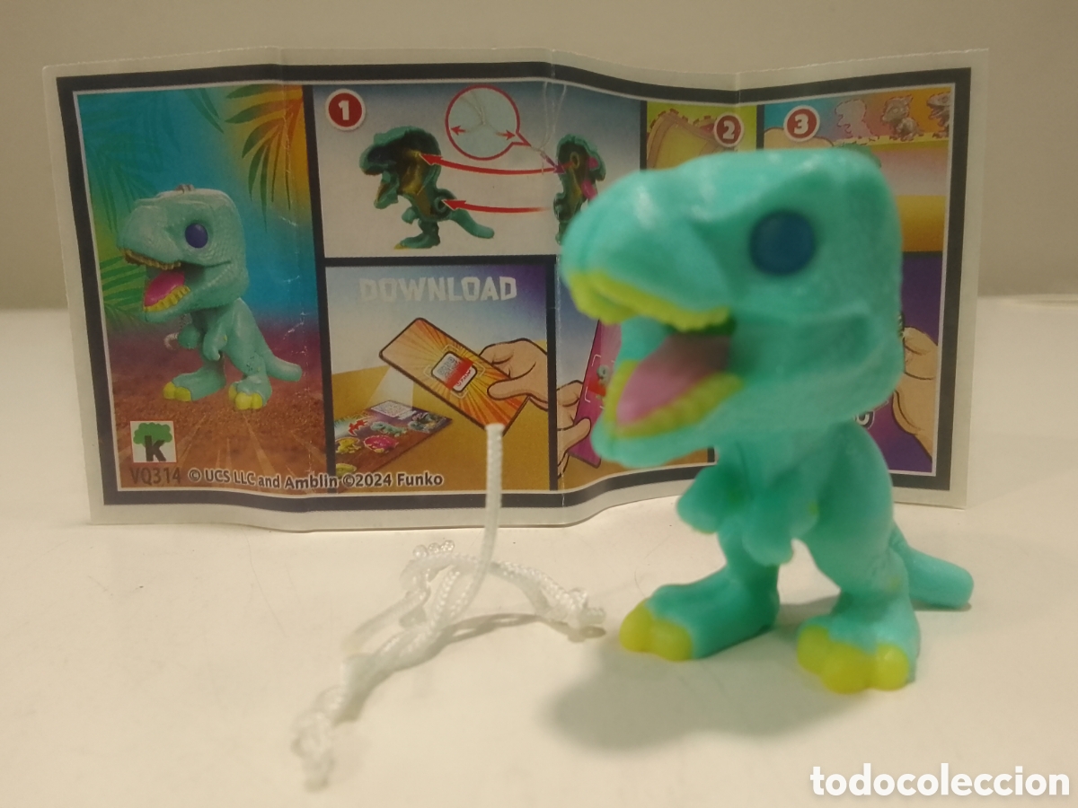Figuras de goma Kinder: Figura Kinder JURASSIC WORLD VQ314.