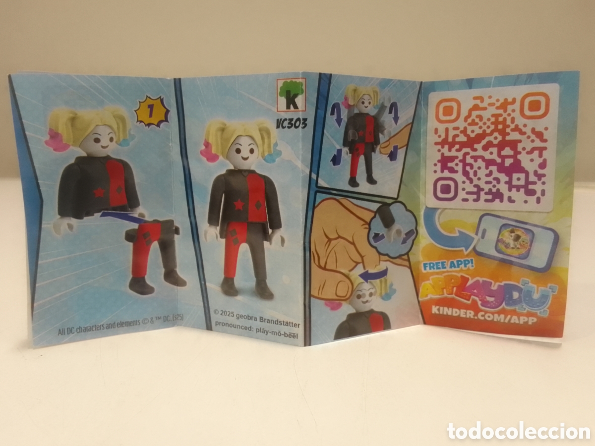 Figuras de goma Kinder: BZP Kinder Playmobil VC303.