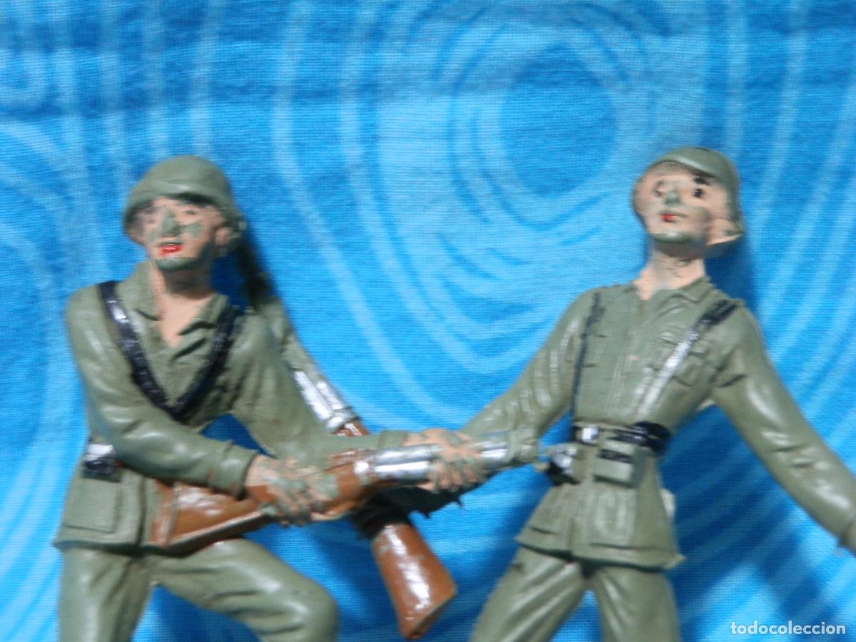 Figuras de goma y PVC: COMANSI LOTE 2 SOLDADOS