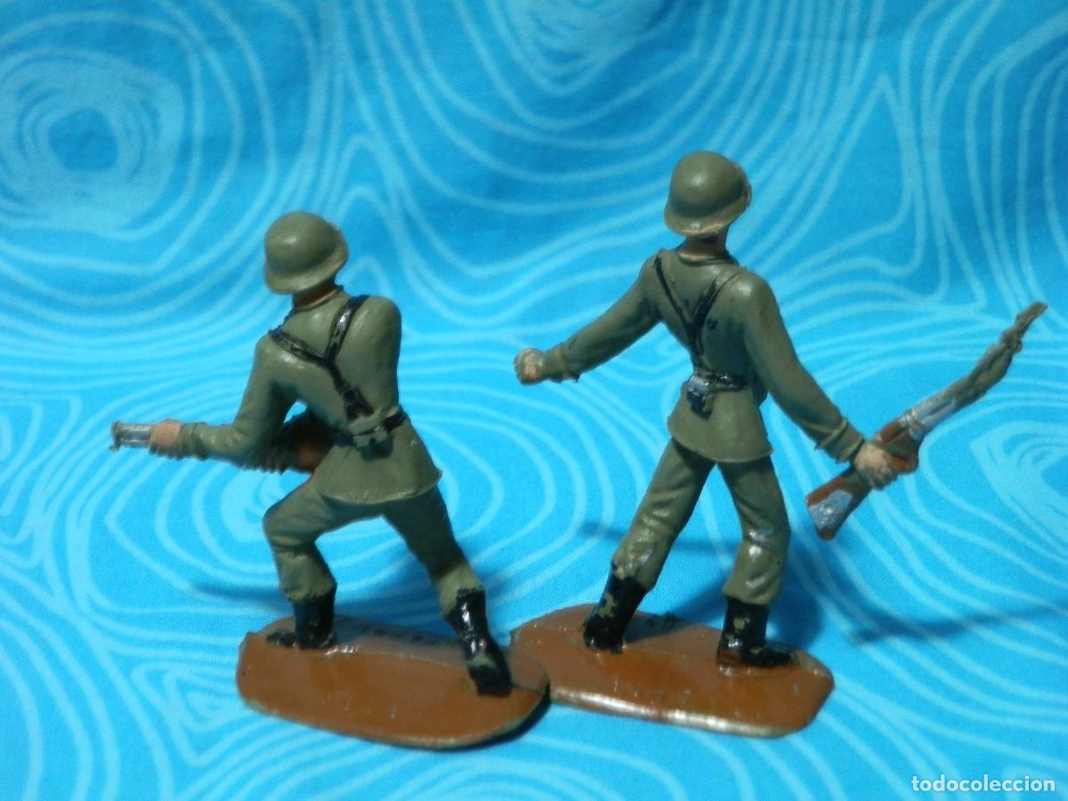 Figuras de goma y PVC: COMANSI LOTE 2 SOLDADOS EJERCITO ESPA&Ntilde;OL