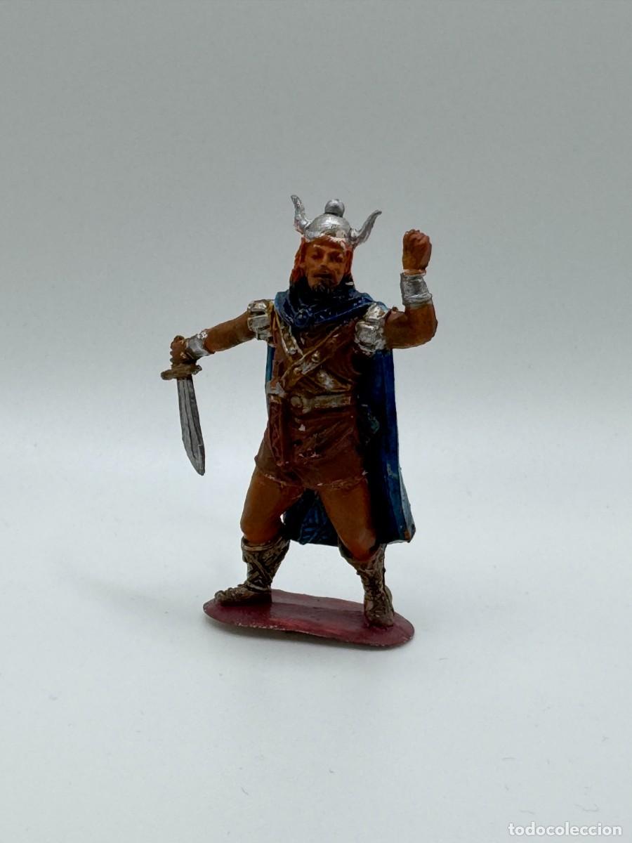 Figuras de goma y PVC: FIGURA VIKINGO EN PLASTICO JECSAN