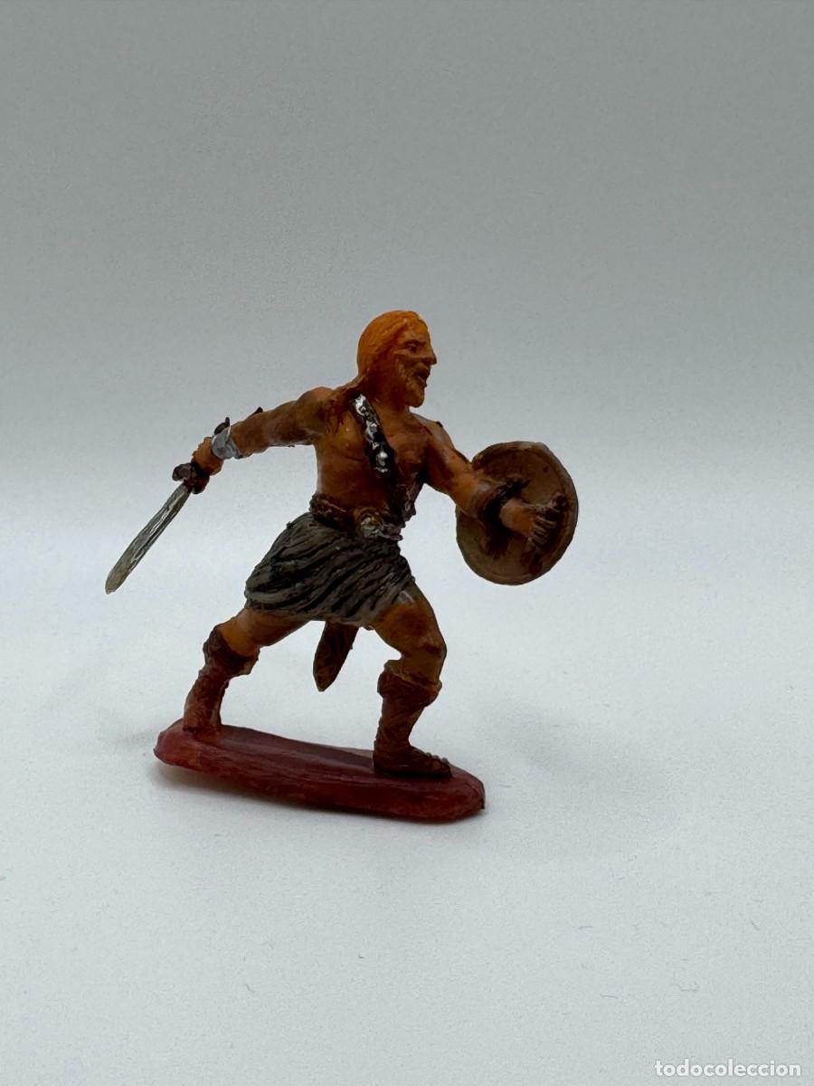 Figuras de goma y PVC: FIGURA VIKINGO EN PLASTICO JECSAN