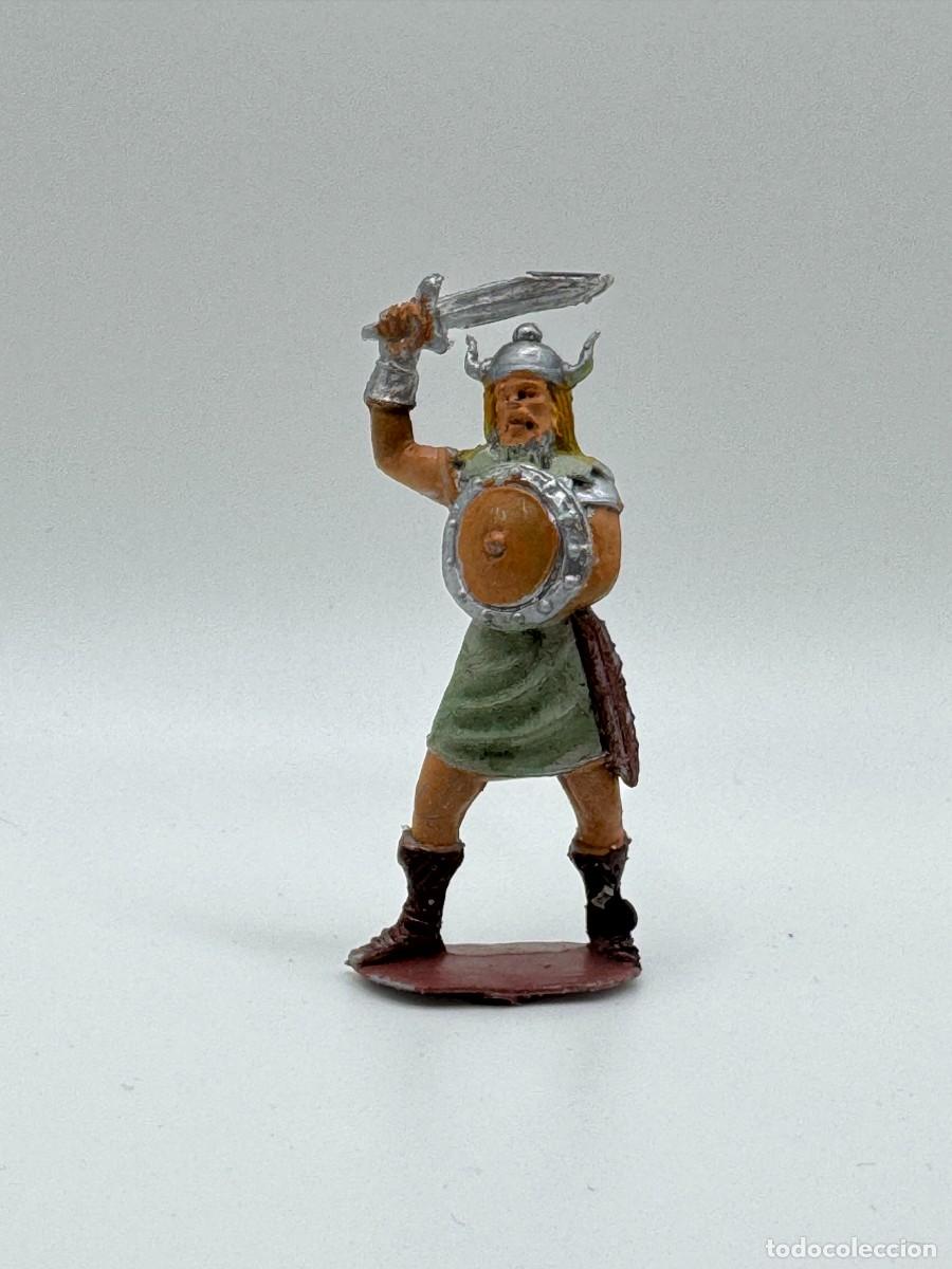 Figuras de goma y PVC: FIGURA VIKINGO EN PLASTICO JECSAN