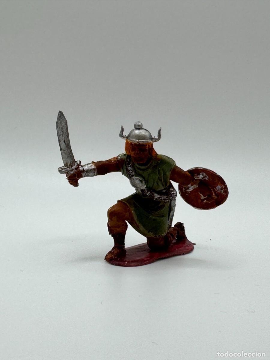 Figuras de goma y PVC: FIGURA VIKINGO EN PLASTICO JECSAN