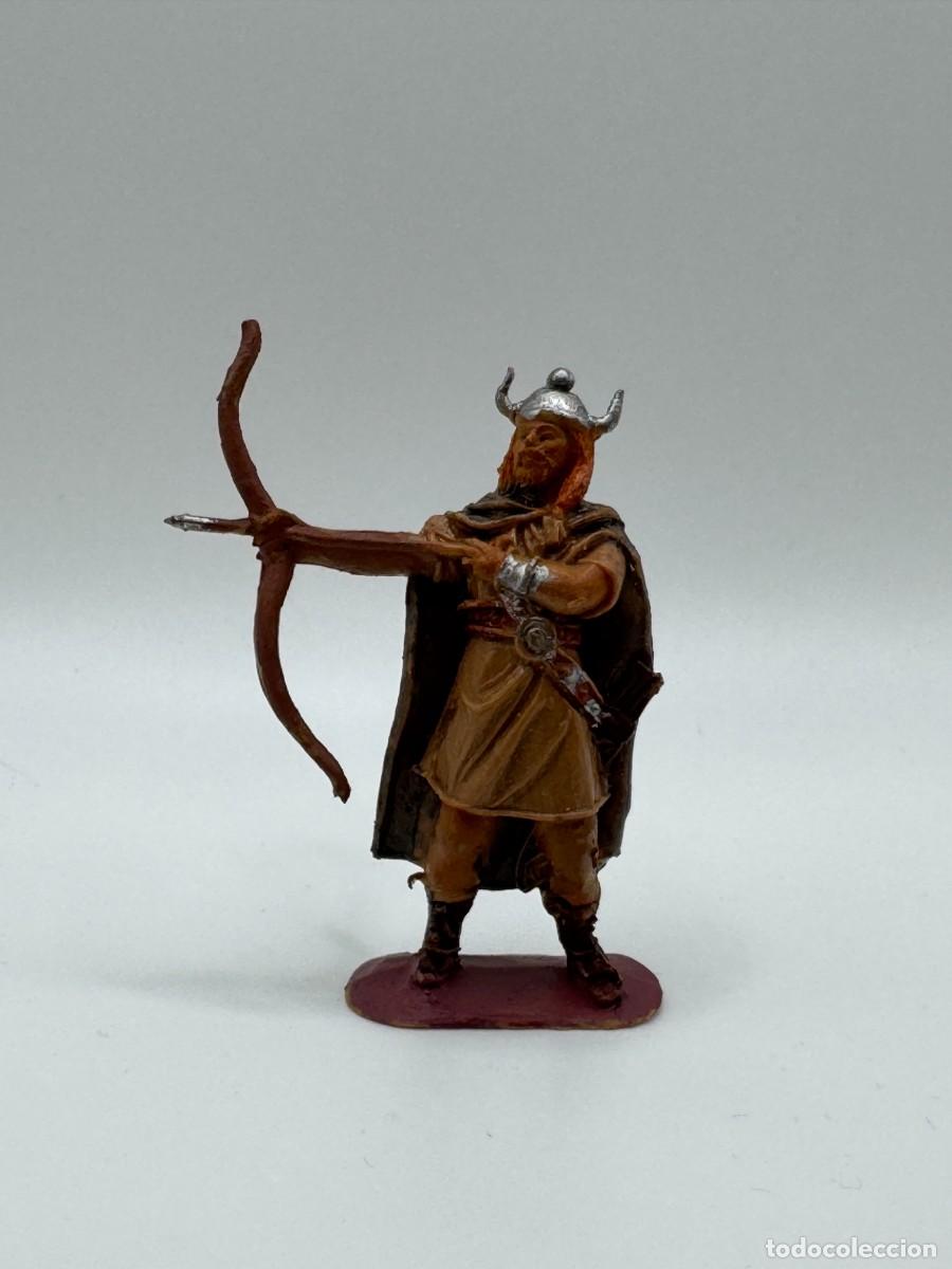 Figuras de goma y PVC: FIGURA VIKINGO EN PLASTICO JECSAN