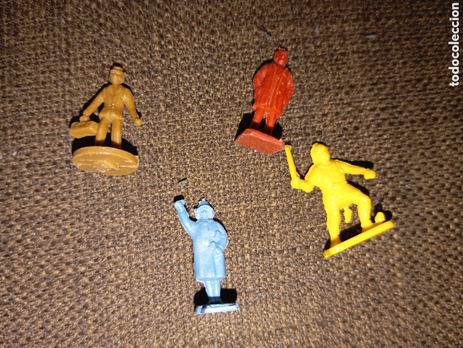 Figuras de goma y PVC: Pipero minifiguras antiguas lote