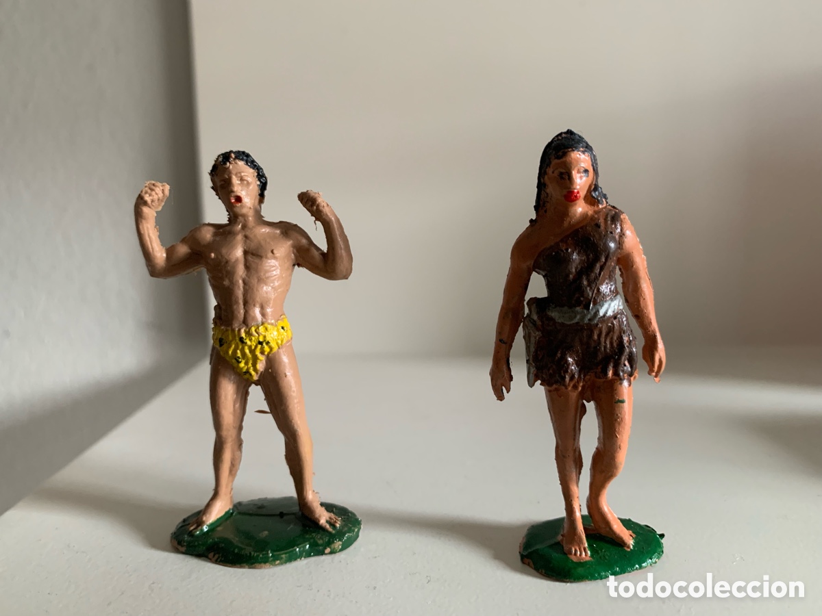 Figuras de goma y PVC: LOTE TARZ&Aacute;N Y JANE. JECSAN. SELVA MISTERIOSA.