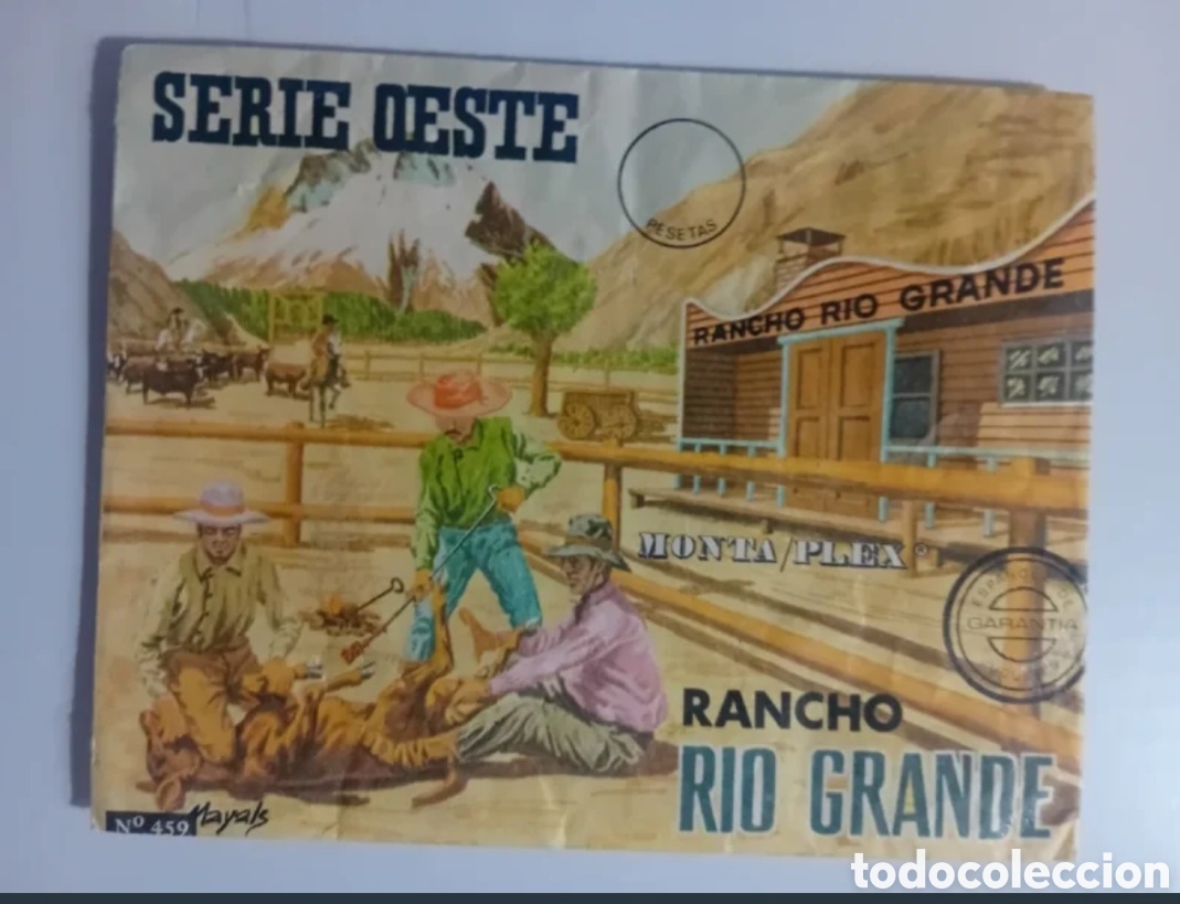 Figuras de goma y PVC: MONTAPLEX RANCHO TIO GRANDE 459