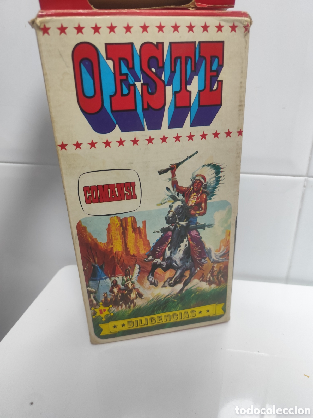 Figuras de goma y PVC: Juego Oeste de Comansi - Foto 1