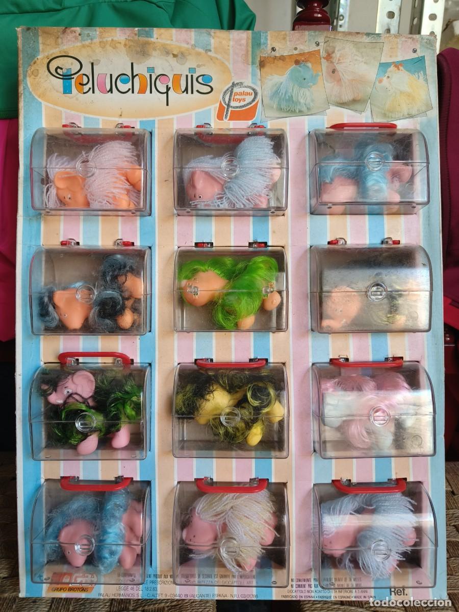 Figuras de goma y PVC: Expositor antiguos mu&ntilde;ecos Bootleg a&ntilde;os 80 Tipo Peque&ntilde;o Little Pony Palau NO Takara Fakies G1 Spain