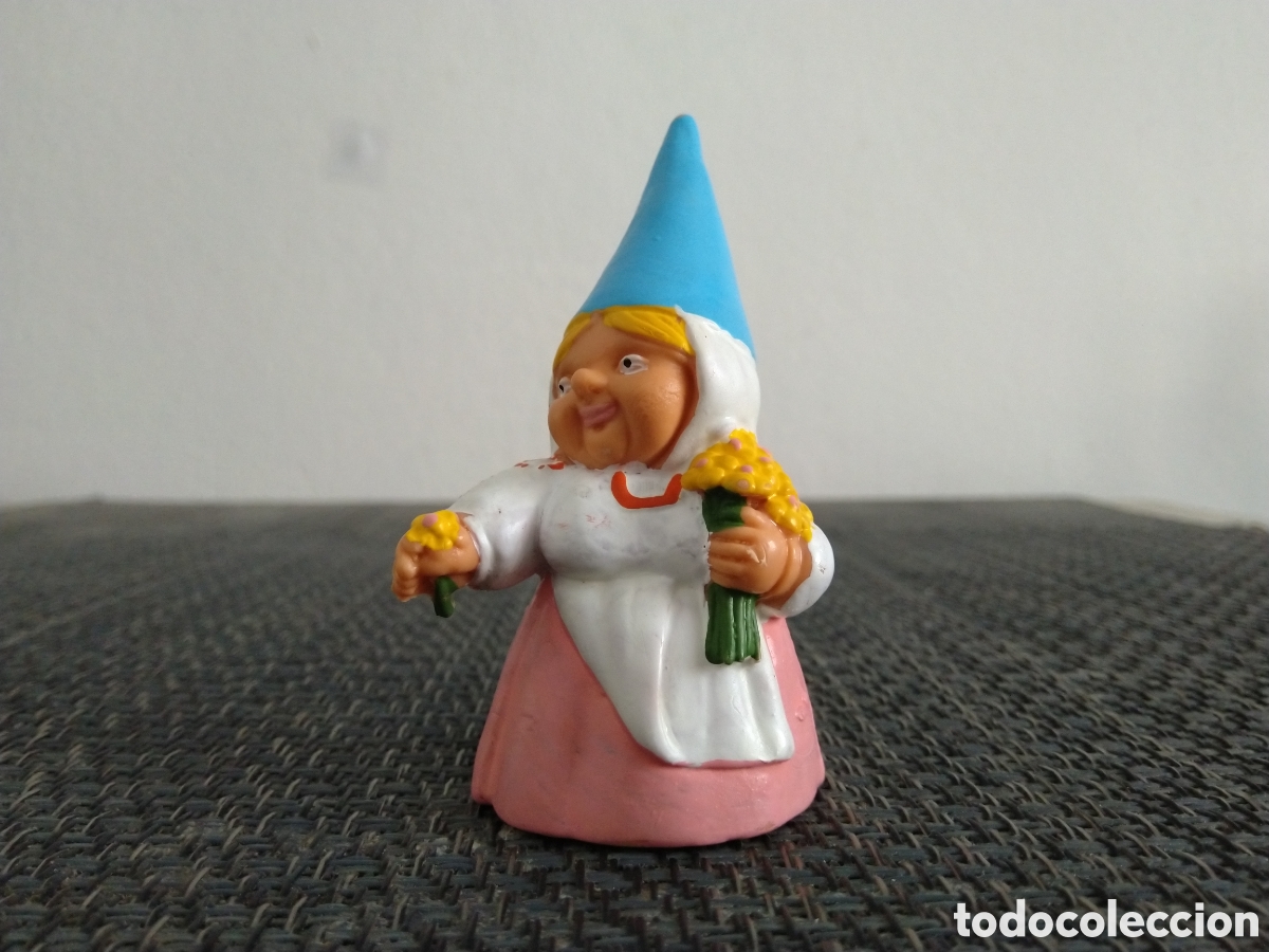 Figura Pvc David el Gnomo Serie Dibujos Animados Años 80 TV Television Lisa Flores