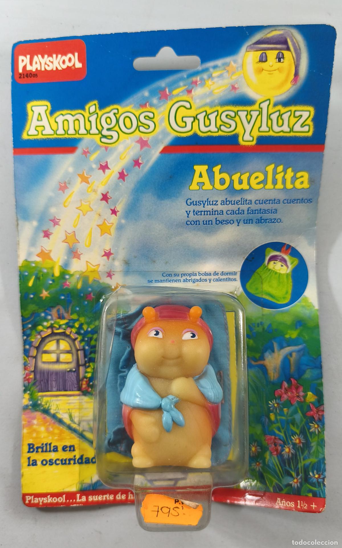 Figuras de goma y PVC: AMIGOS GUSYLUZ, ABUELITA DE PLAYSKOOL, A&Ntilde;O 1986, EN BLISTER. CC