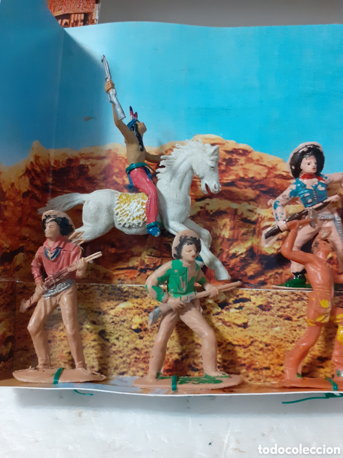 Figuras de goma y PVC: CAJA FIGURAS JECSAN EN PLASTICO LA CAJA ES REPRO - Foto 5