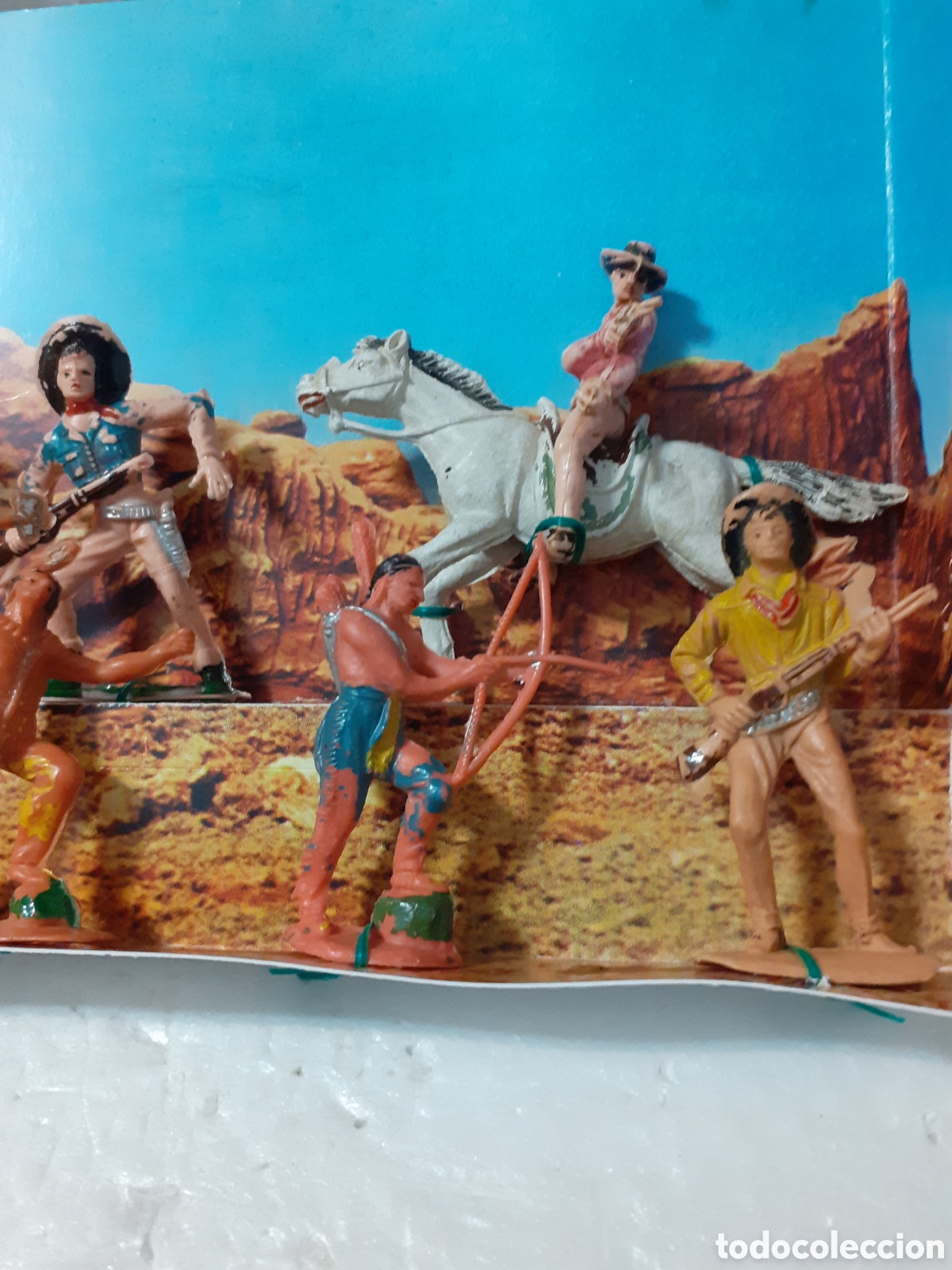 Figuras de goma y PVC: CAJA FIGURAS JECSAN EN PLASTICO LA CAJA ES REPRO - Foto 6