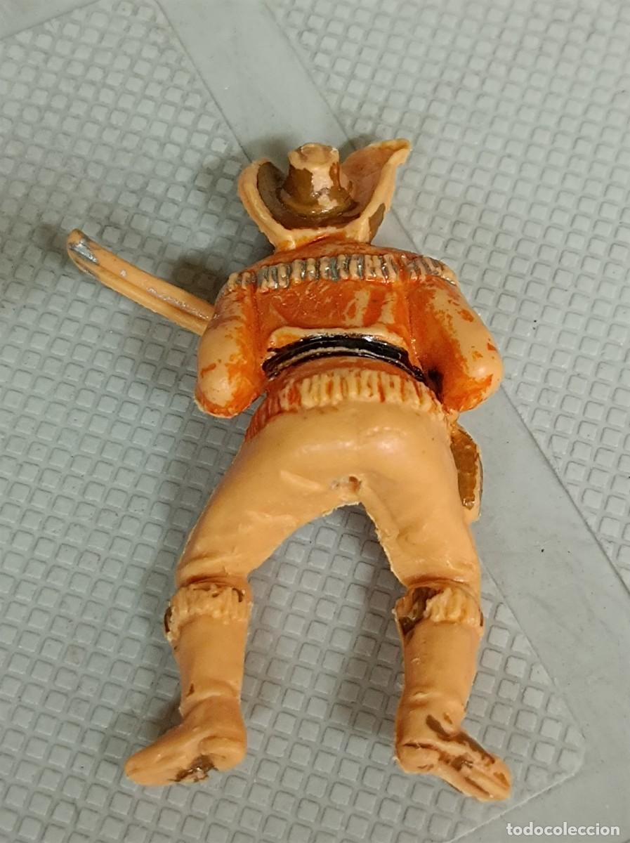 Figuras de goma y PVC: VAQUERO COWBOY COMANSI DE PL&Aacute;STICO A CABALLO - Foto 10