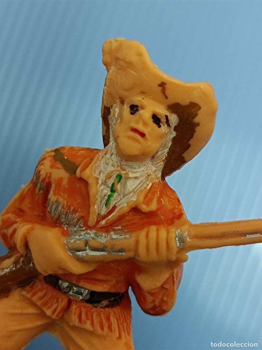 Figuras de goma y PVC: VAQUERO COWBOY COMANSI DE PL&Aacute;STICO A CABALLO - Foto 11